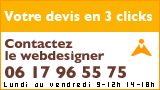 Contact webdesigner promotion design de charte graphique web