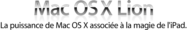 Mac os X lion nouveautés