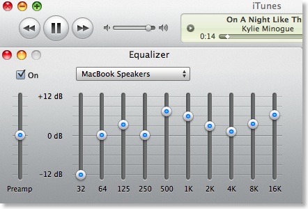 Comment optimiser son iTunes macbook égaliseur