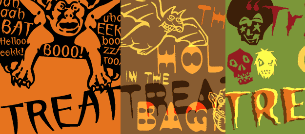 Halloween fête typos fonts