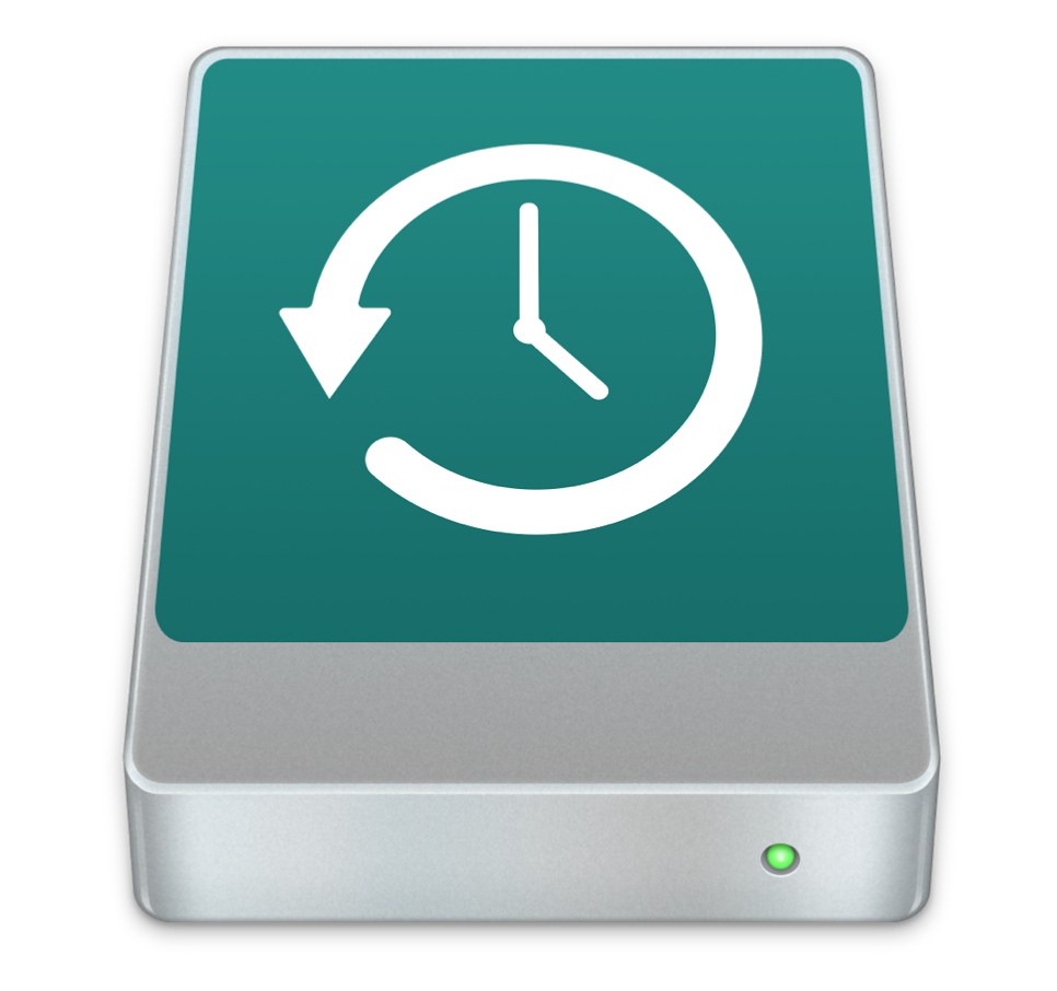 Solution icone TimeMachine manquant macOSX Yosemite Sierra