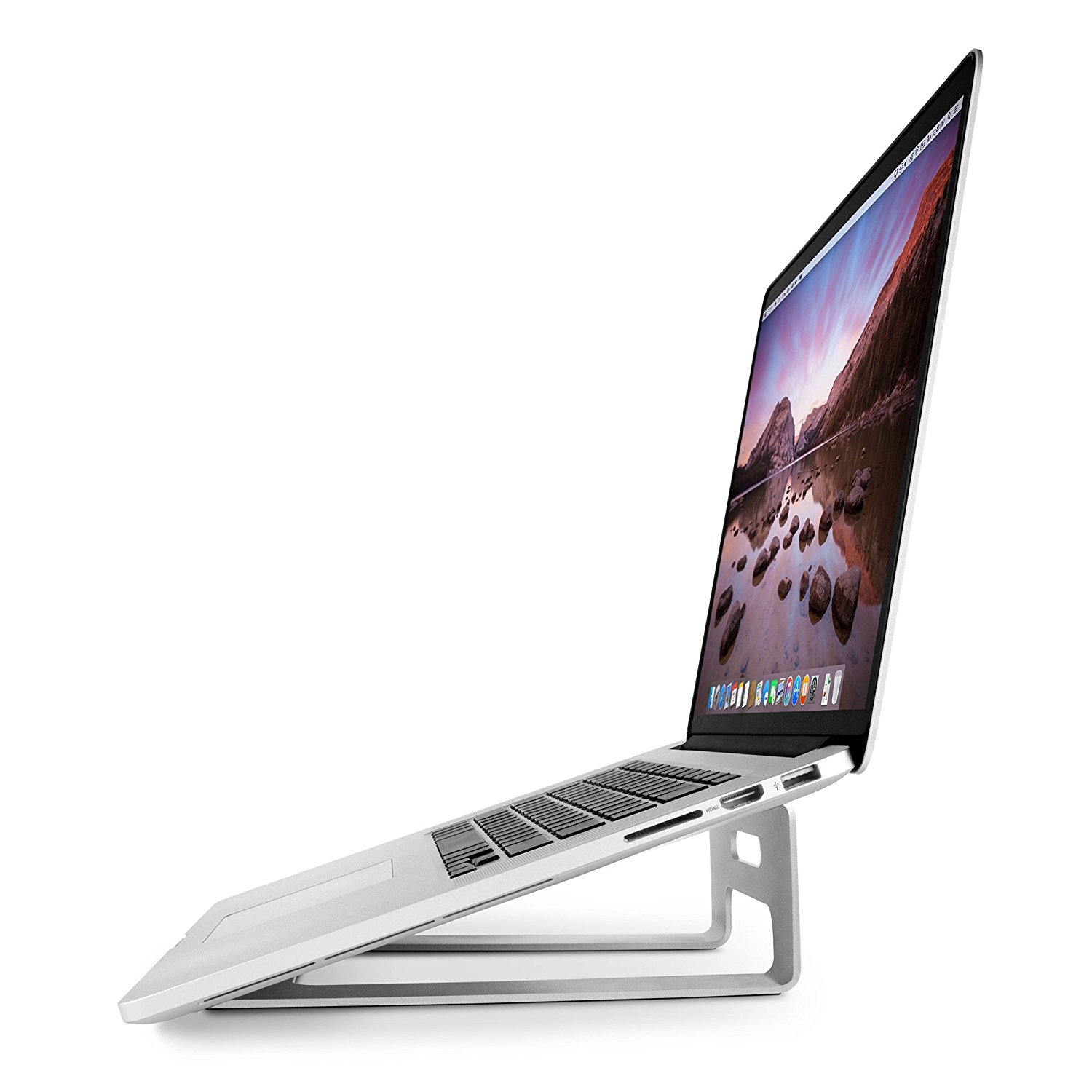 Socle aluminium macbookPro