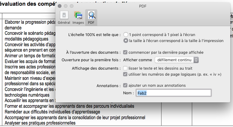 Aperçu pdf mac solution lissage texte flou