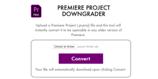 Solution ouvrir projet premiere pro cc version ancienne