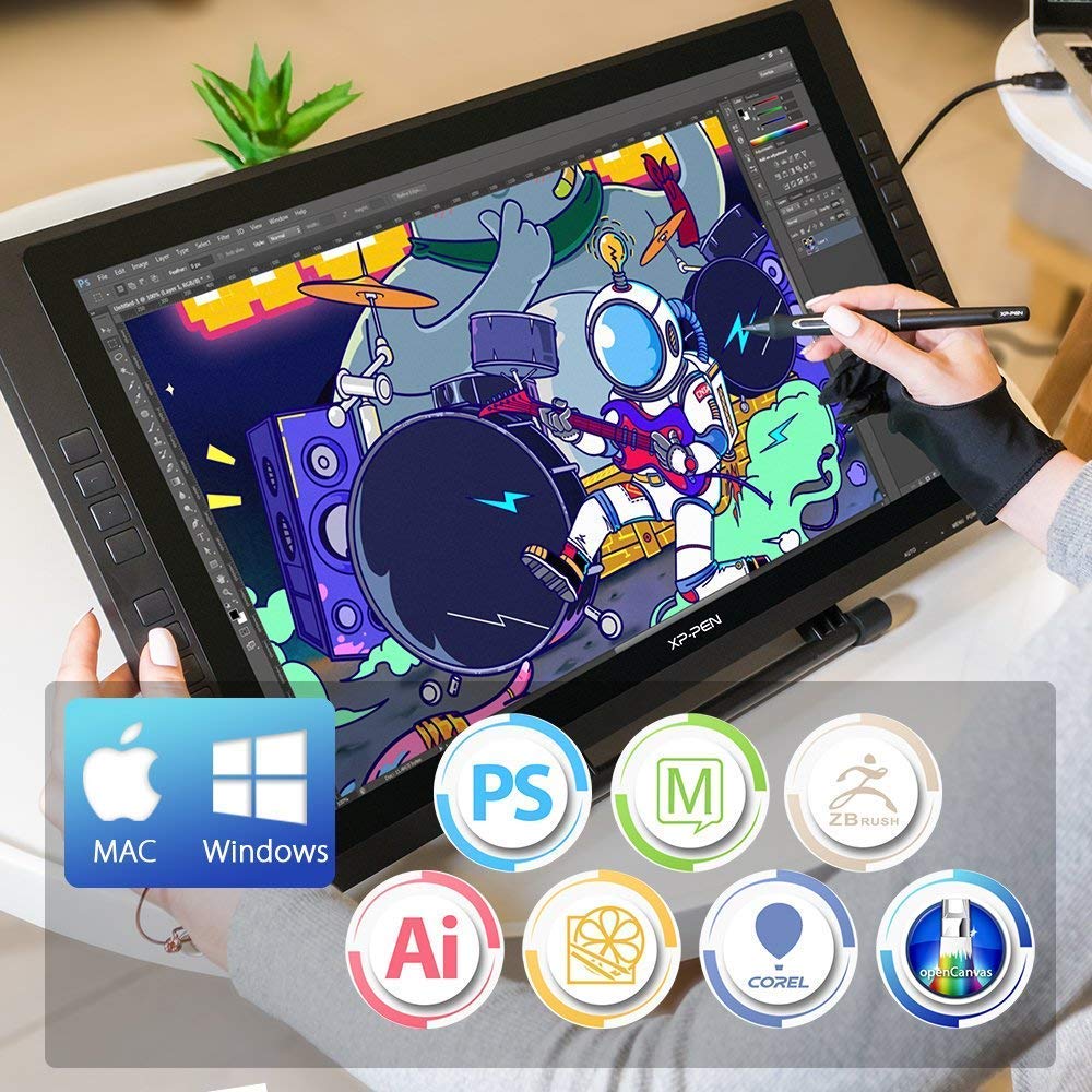 Tablette écran mac bon rapport qualité prix XP-PEN Artist 22