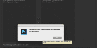 Comment importer solution Photoshop paramètres préférences