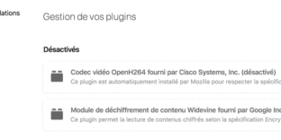 FIREFOX lecture vidéo optimisée plugin macbookair