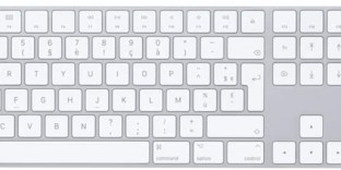 Clavier étendu magic-keyboard apple moins cher