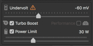 Optimisation batterie macbookpro undervoltage