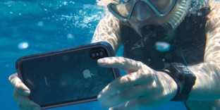 Coque iphoneXS étanche mer piscine