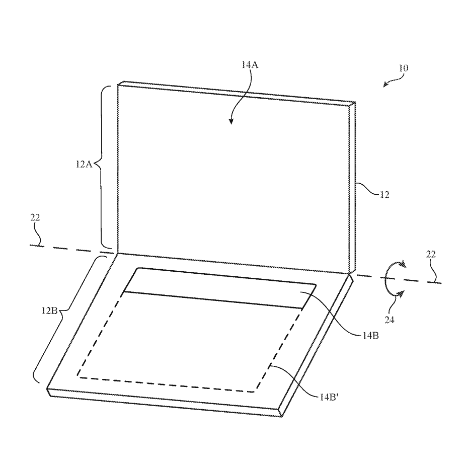 Brevet déposé écran oled macbook