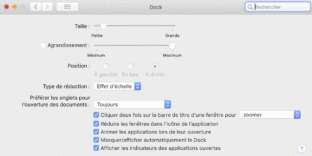 Astuce solution faire disparaitre cacher définitivement DOCK macbook