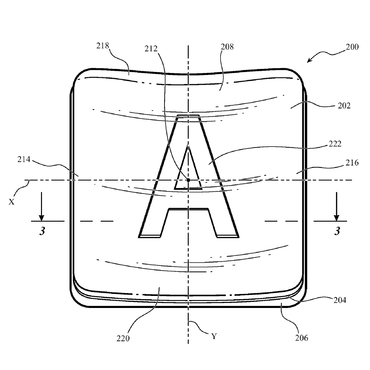 Touches clavier macbook14 verre