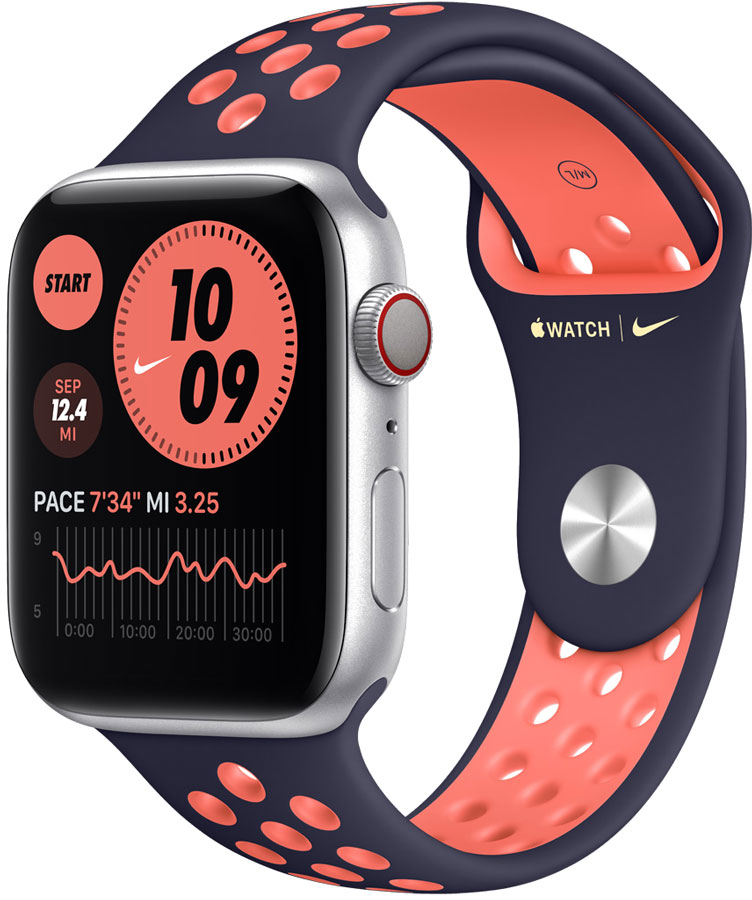 Edition Nike bleu orange apple watch6