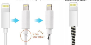 Solution réparer cordon chargeur macbook gaine