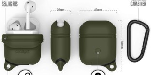 details accessoires coque airpods etanche