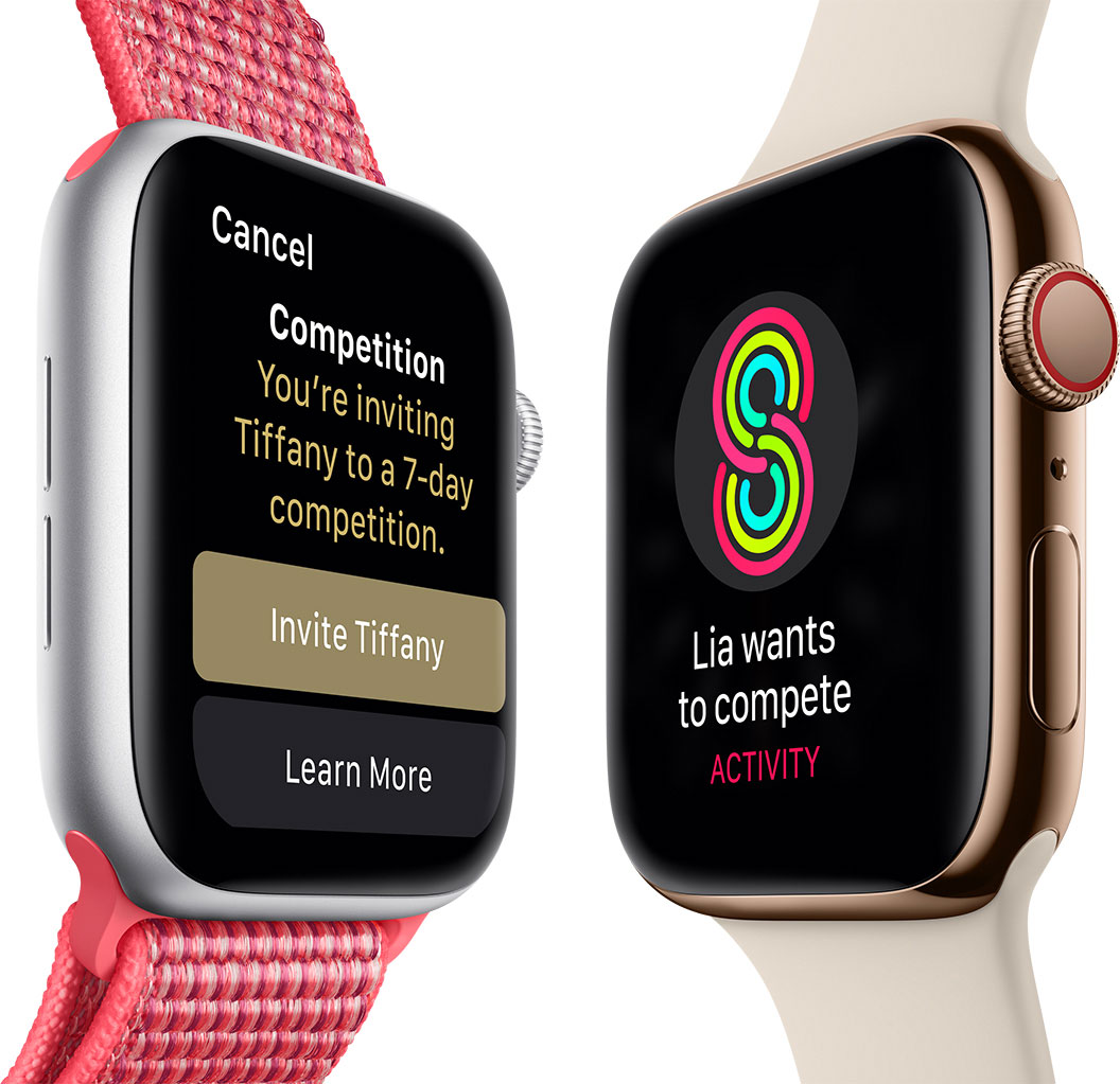 apple watch series4 entrainement sportif