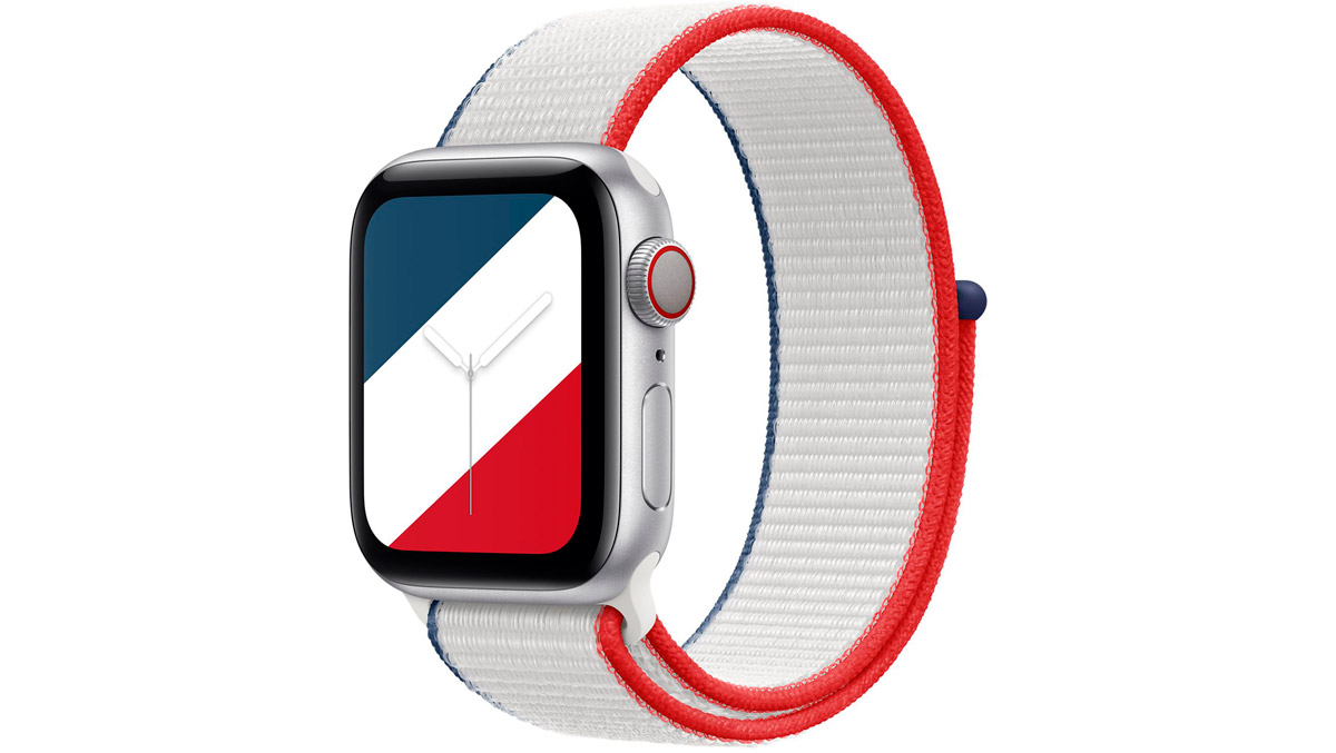 Bracelet applewatch aux couleurs de la France