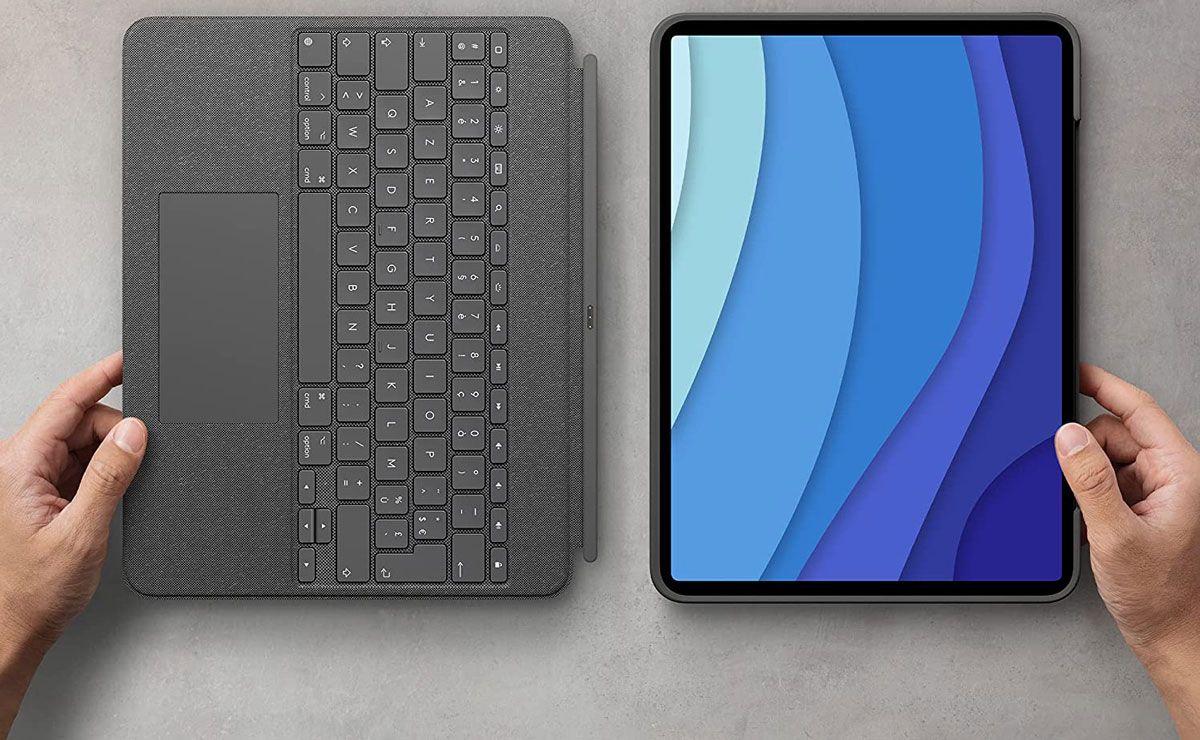 Clavier détaché coque ipadpro m1