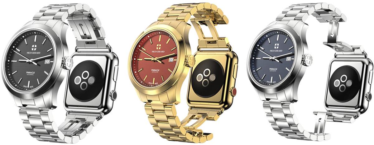 Montre hybride luxe applewatch