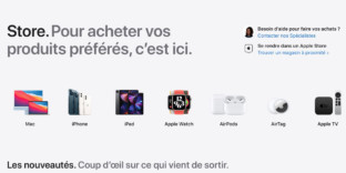 Nouvelle rubrique site Apple