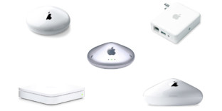 Bornes Apple histoire WIFI