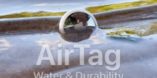 Airtag résistance à l'eau et glace