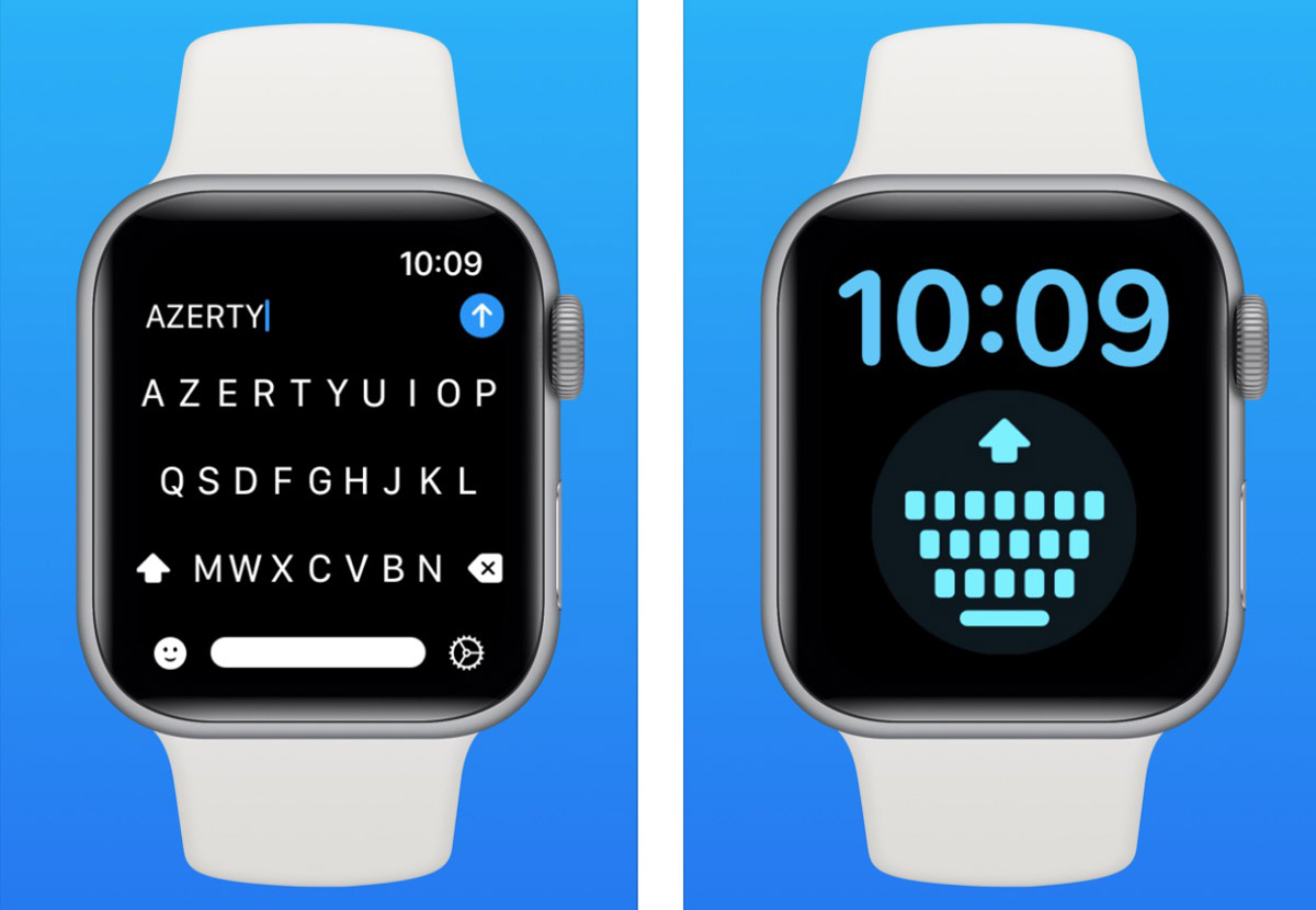 Clavier Azerty appleWatch