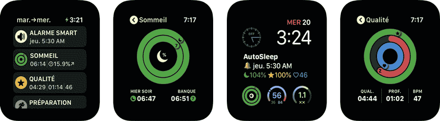 Meilleure appli sommeil AppleWatch