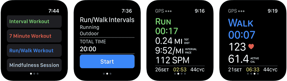 Meilleur timer intervalles gratuit Applewatch