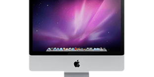 Premier ordinateur Imac aluminium