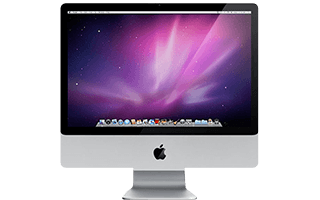 Premier ordinateur Imac aluminium