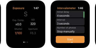 Solution télécommande application appareil-photo APPLEWATCH