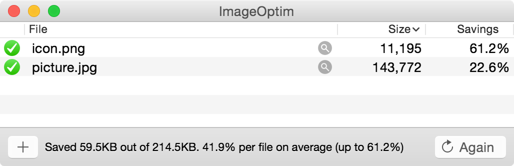 Utilitaire mac optimiser plusieurs photos
