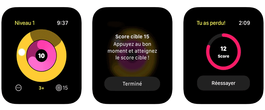 Nouveau jeu spécial montre AppleWatch