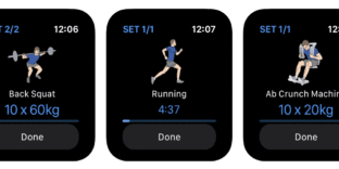 Exercice pompes AppleWatch