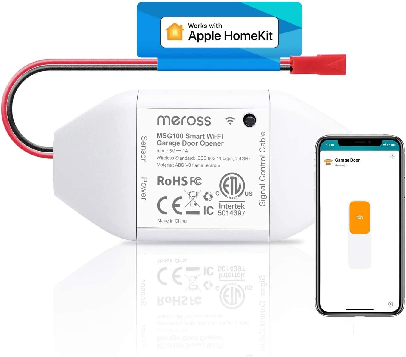 Module HOMEKIT ouverture garage