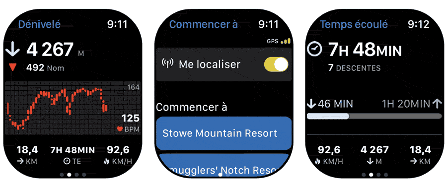 Meilleure APP AppleWatch ski