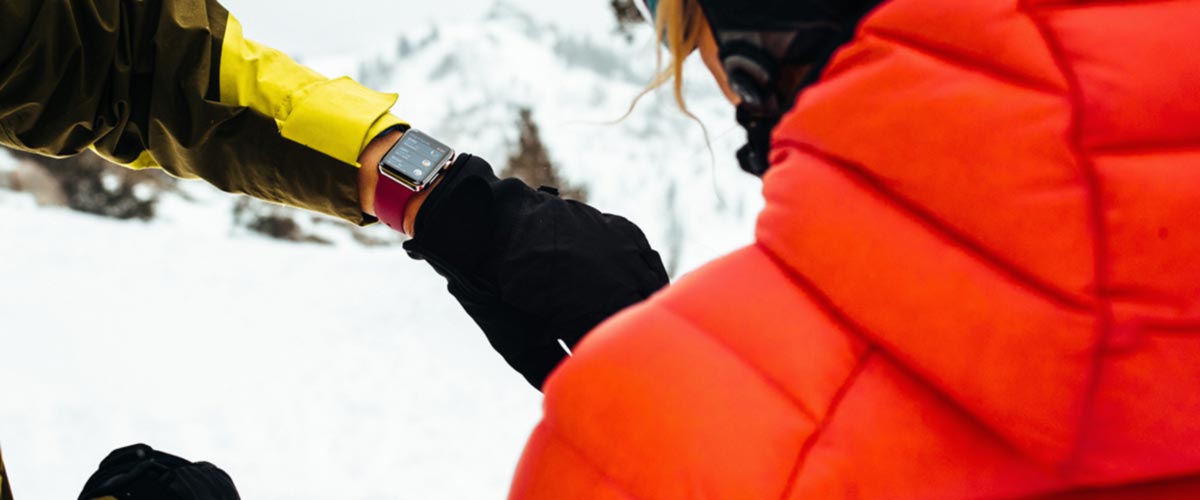 Meilleure application AppleWatch ski snow