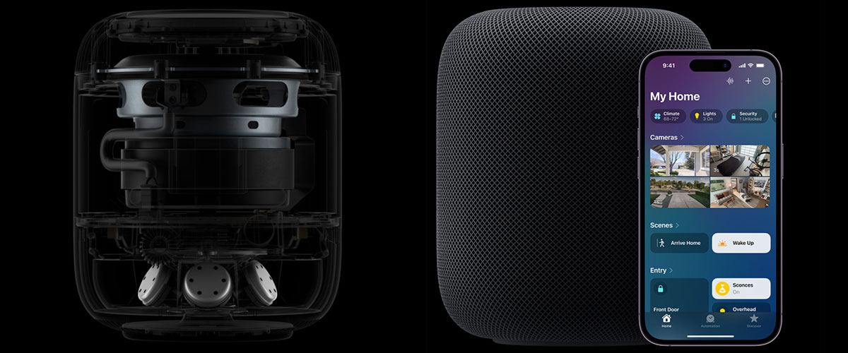 Nouveau HomePod grand modèle