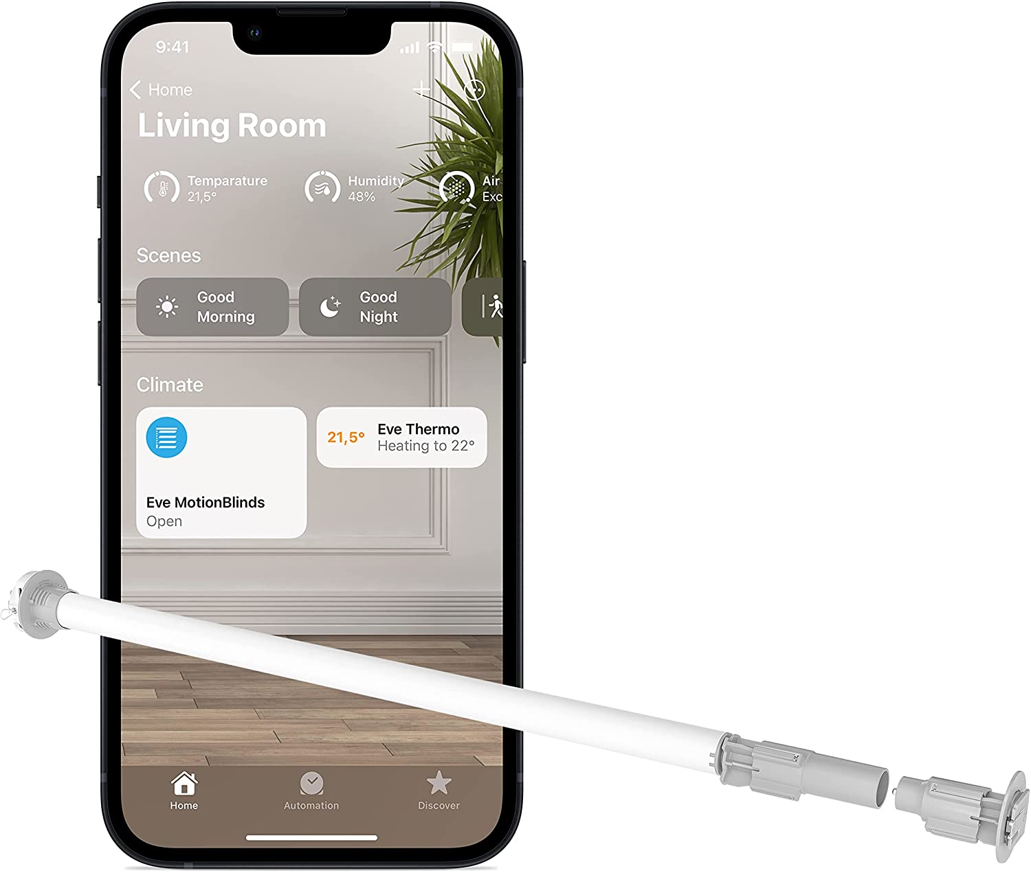 Enrouleur connecté stores HOMEKIT