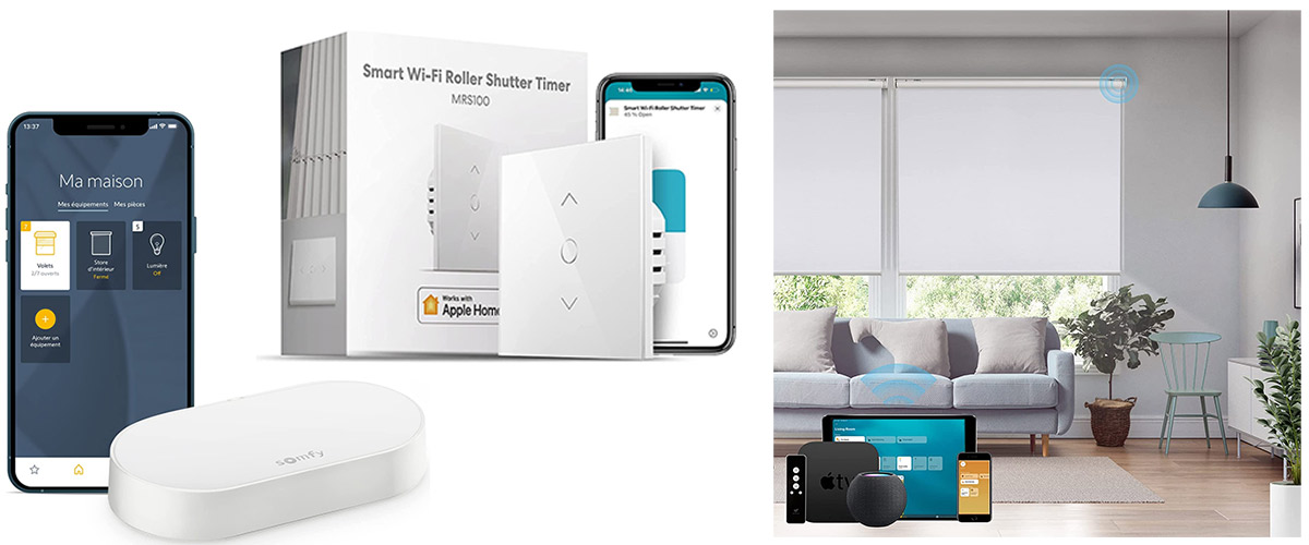 Stores connectés APPLE HOMEKIT