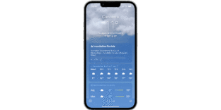 Application météo APPLEWEATHER