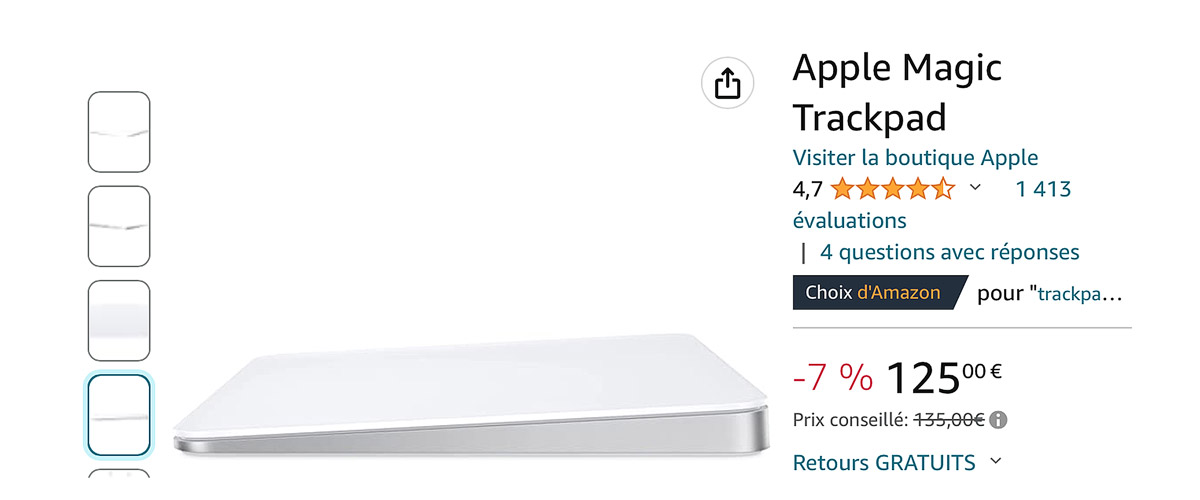 Promotion magic trackpad APPLE