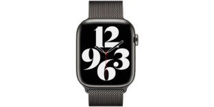 Réduction bracelet milanais noir officiel APPLEWATCH