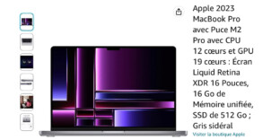 Réduction Macbookpro 16 m2