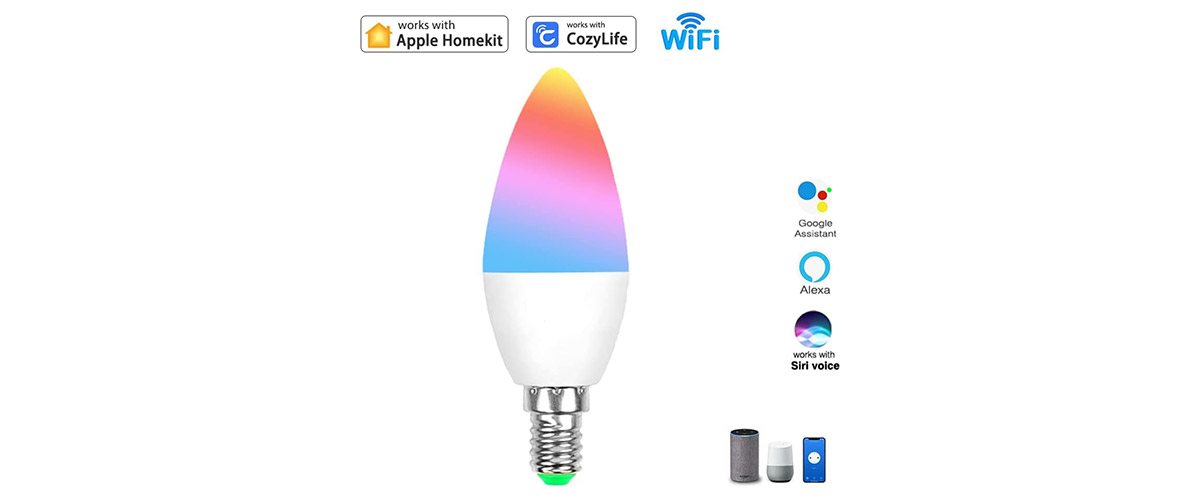 Ampoule culot E14 visse APPLEHOMEKIT