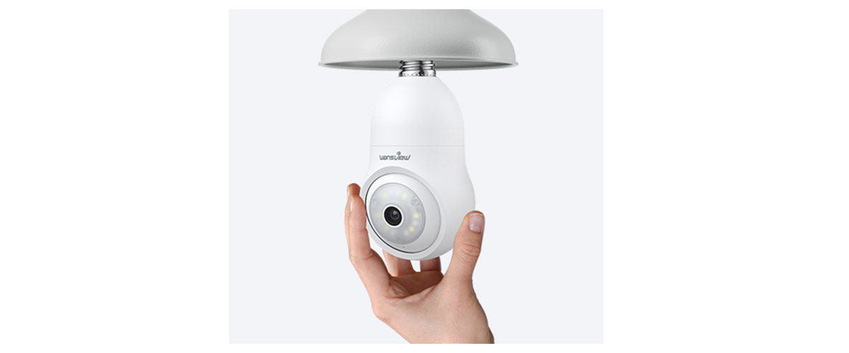 Surveillance nouvelle caméra de sécurité Wifi ampoule