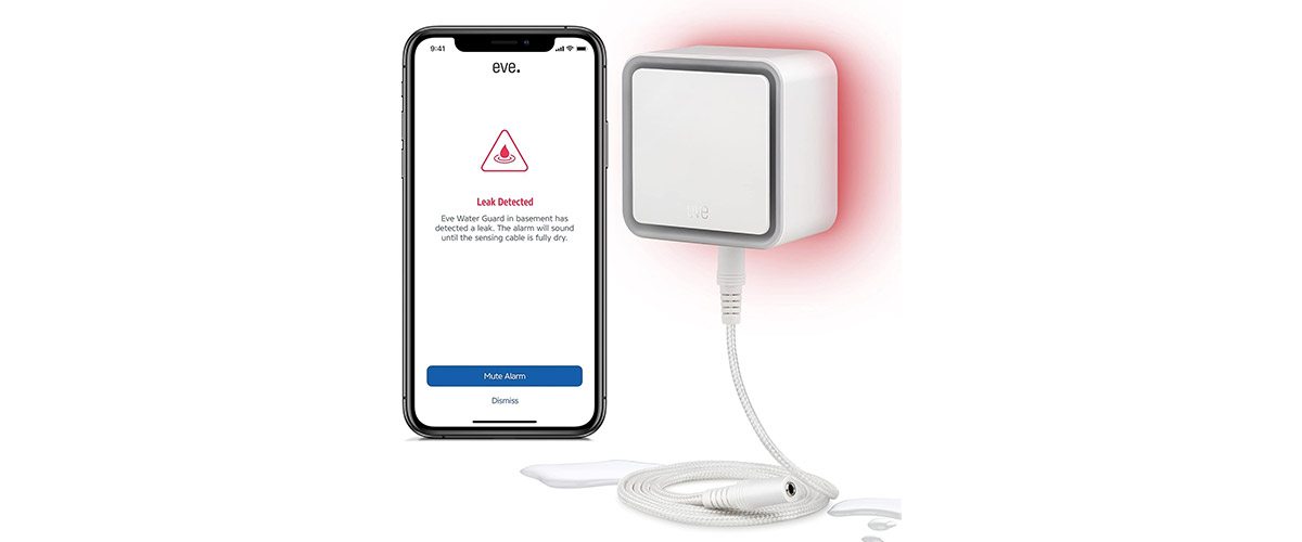 Capteur d'eau et détecteur fuite APPLE HOMEKIT Thread