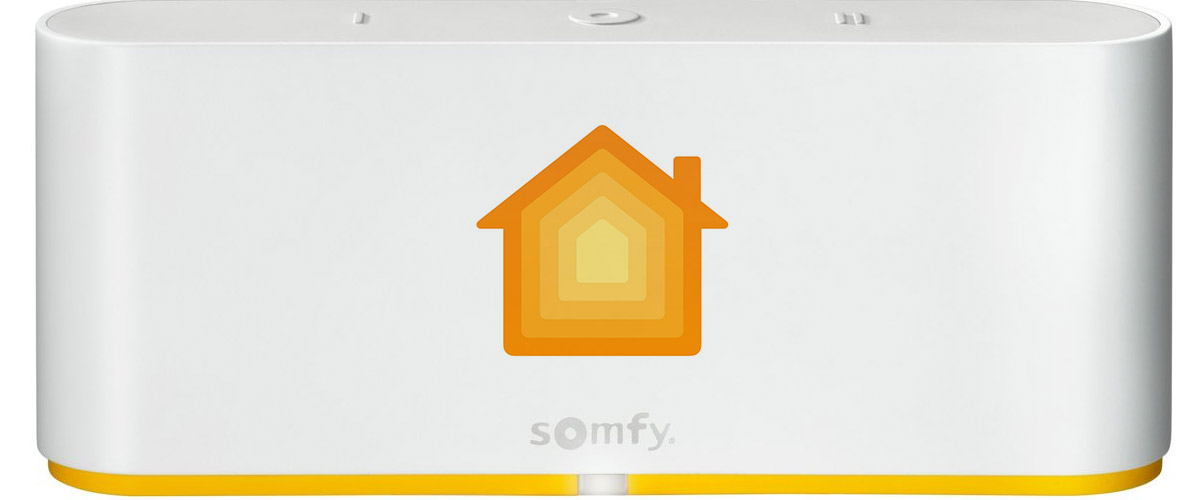 Hub volets roulants Somfy Apple HomeKit 